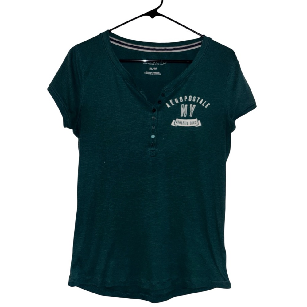 Aeropostale Dark Teal Women's Top